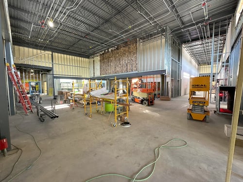 Ixonia Elementary Interior Construction Progress Photo