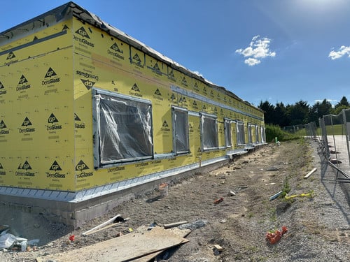 Ixonia Elementary Exterior Construction Progress Photo