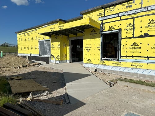 Ixonia Elementary Exterior Construction Progress Photo