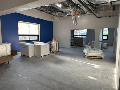 Photo of Ixonia Elementary Construction Work